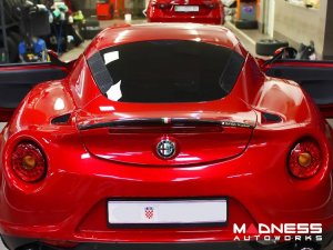 Alfa Romeo 4C Trunk Spoiler - Carbon Fiber - Stile Italia - Coupe Alfa Romeo 4C Trunk Spoiler - Carbon Fiber - Stile Italia - Coupe